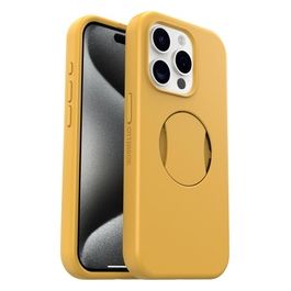 Cover OtterGrip Symmetry per iPhone 15 Pro con MagSafe Giallo