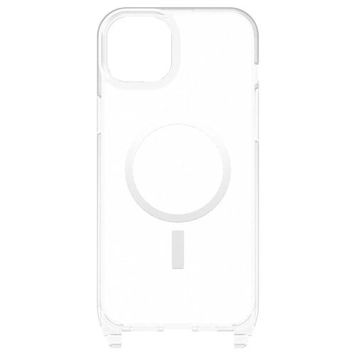 OtterBox Cover React Necklace con MagSafe per iPhone 15 Plus / 14 Plus Clear