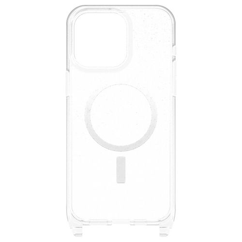 OtterBox Cover React Necklace con MagSafe per iPhone 15 Pro Max Clear