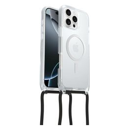 Cover React Series Necklace MagSafe per iPhone 16 Pro Max Trasparente