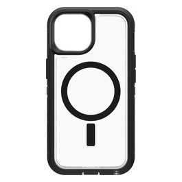 OtterBox Defender XT Cover per iPhone 15 / iPhone 14 / iPhone 13 con MagSafe Clear/Nero