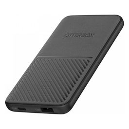 OtterBox Powerbank Fast Charge 5000mAh con Porte USB-A e USB-C 12W Output Nero