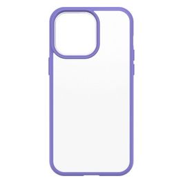 OtterBox React Custodia per iPhone 14 Pro Max Clear/Purple