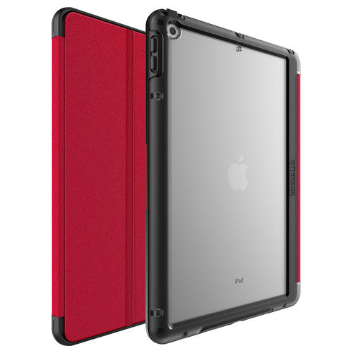 OtterBox Symmetry Folio Custodia per iPad 9/8/7th Gen Ruby Sky Rosso