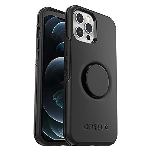 OtterBox Symmetry  PopSockets Custodia per iPhone 12 Pro Max Nero