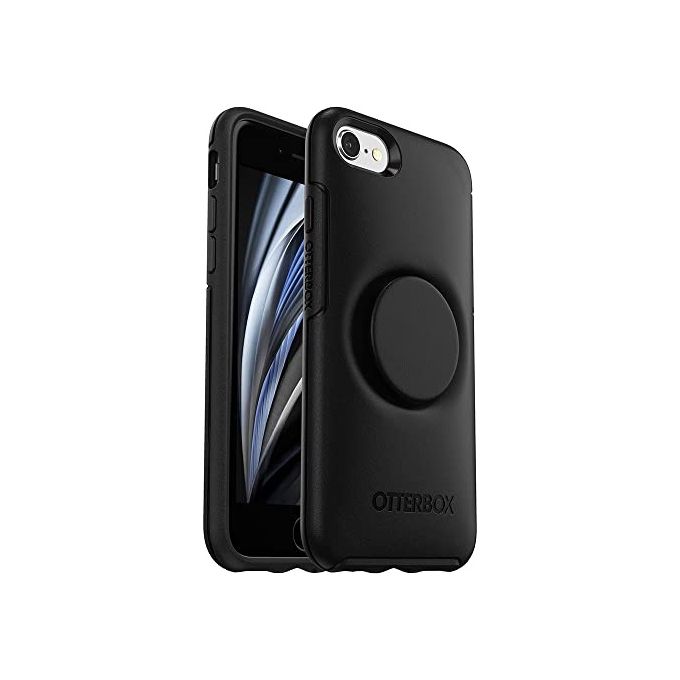 OtterBox Symmetry  PopSockets per iPhone SE 2022/2020/8/7 Nero