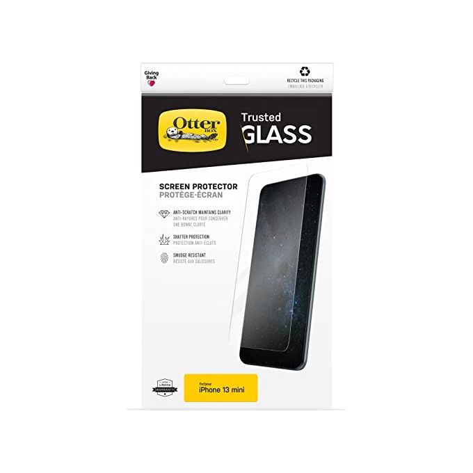 OtterBox Trusted Glass Vetro per iPhone 13 Mini Clear