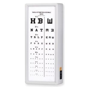 Ottotipo Luminoso Pediatrico - Modello ODL 6604 Per Visite Oculistiche, 3 Metri Di Distanza - Foto 7