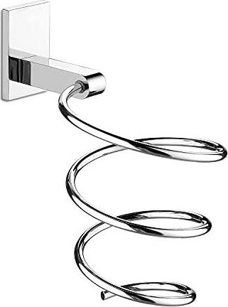 Gedy Portaphon Supporto Phon Porta Asciugacapelli Cromato Metallo 18,2x10,6x16,3 Cm
