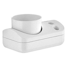 Porta Bicchiere 2900 Bianco Polistirolo 8,5x15x12,5 Cm