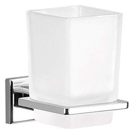 Porta Bicchiere Colorado Cromato Metallo 10,5x7x10,5 Cm