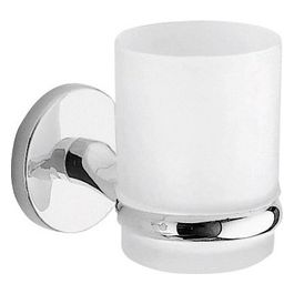Porta Bicchiere Vermont Cromato Metallo 9,5x6,5x11 Cm