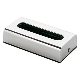 Porta Fazzoletti Cromato Abs 6,3x25,8x13,2 Cm