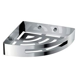 Porta Sapone Porta Oggetti G-Nerva Cromato Metallo 4,5x21x21 Cm