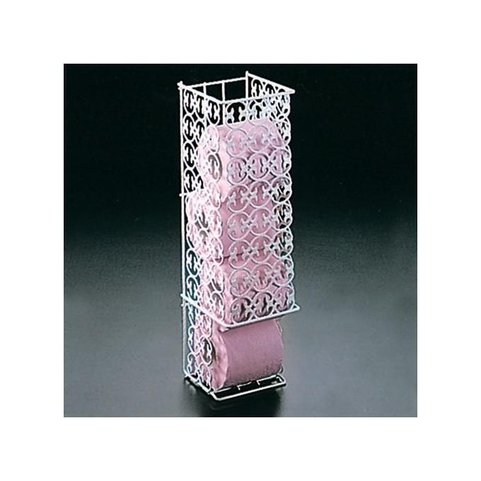 Metaltex Porta Rotoli Florenz - Bianco, Per Carta Da Cucina O Alluminio, Pratico E Facile Da Pulire - Foto 7