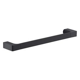 Portasciugamani Pirenei Nero Metallo 2,5x35x6,6 Cm
