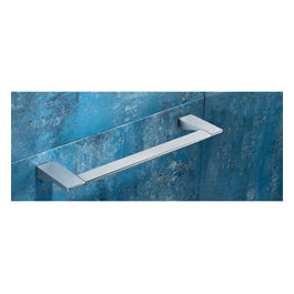 Portasciugamani Glamour Cromato Metallo 2x45x8,2 Cm