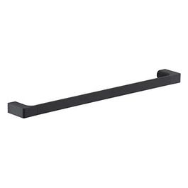 Portasciugamani Pirenei Nero Metallo 2,5x60x6,6 Cm