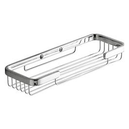 Porta Sapone Doppio Filo Cromato Metallo 3,5x25x9,6 Cm