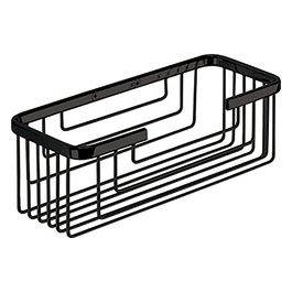 Porta Sapone Doppio Filo Nero Metallo 8,6x25,2x10,2 Cm