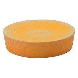 Porta Sapone Sole Arancio Resina 2,9x11x11 Cm