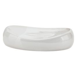 Porta Sapone Azalea Bianco Ceramica 2,7x12,4x9 Cm