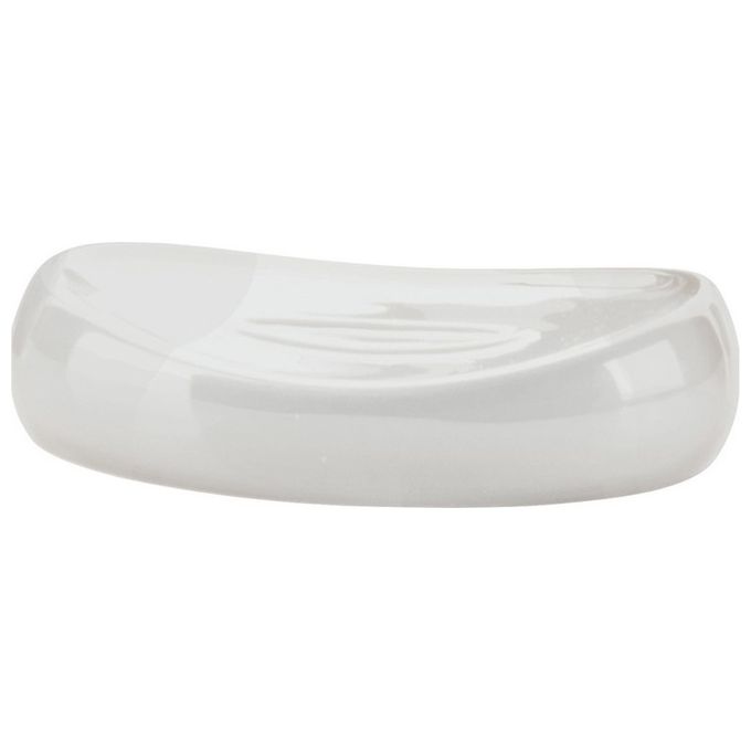 Gedy Porta Sapone Azalea Bianco Ceramica 2,7x12,4x9 Cm