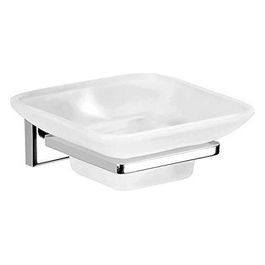 Porta Sapone Colorado Cromato Metallo 5x10x12,5 Cm