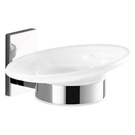 Porta Sapone Maine Cromato Metallo 6x14,6x10,6 Cm