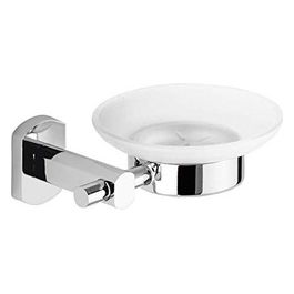 Porta Sapone Edera Plus Cromato Metallo 5,7x13,7x11,9 Cm