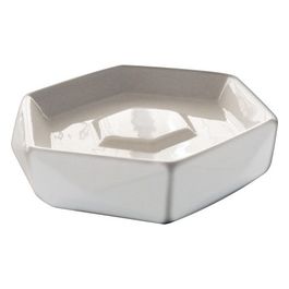 Porta Sapone Dalia Bianco Ceramica 3,2x12,5x12,5 Cm
