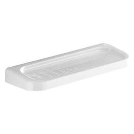 Porta Sapone Darios Bianco Resina 3,5x32x11,5 Cm