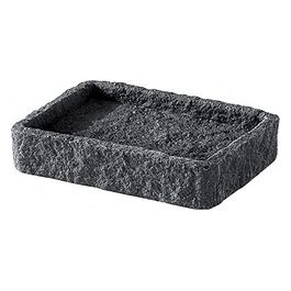 Porta Sapone Aries Antracite Resina 2,4x12,2x8,6 Cm