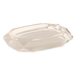 Porta Sapone Chanelle Tortora Chiaroiaro/Corda Resina 2,8x12x7,8 Cm