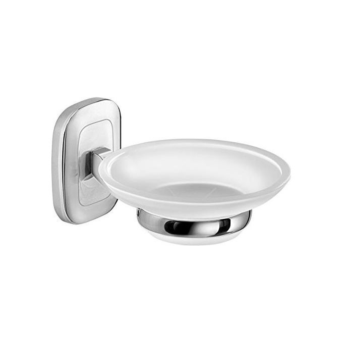 Gedy Porta Sapone Everest Cromato Metallo 7x10,7x13,6 Cm