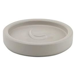 Porta Sapone Giunone Grigio Cemento 2,4x11,5x11,5 Cm