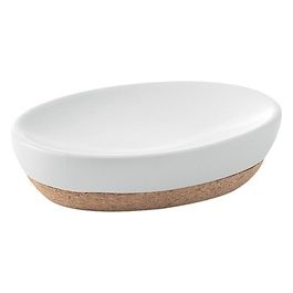 Porta Sapone Ilary Bianco Ceramica 3x13x9,5 Cm