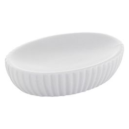 Porta Sapone Marika Bianco Ceramica 3x12x8,3 Cm