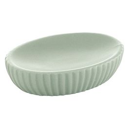 Porta Sapone Marika Verde/Salvia/Menta Ceramica 3x12x8,3 Cm