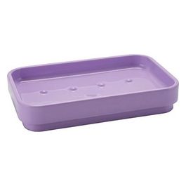 Porta Sapone Seventy Lilla Resina 2,1x12,4x8 Cm