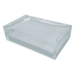 Porta Sapone Rainbow Bianco Resina 3x11x7 Cm