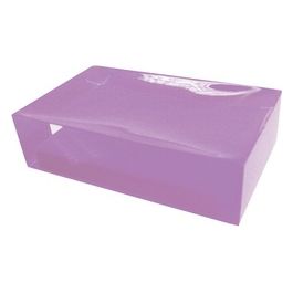 Porta Sapone Rainbow Lilla Resina 3x11x7 Cm