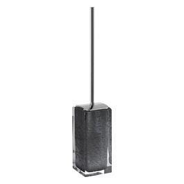 Scopino/Portascopino Antares Trasp/Grigio Resina 47x8,7x8 Cm