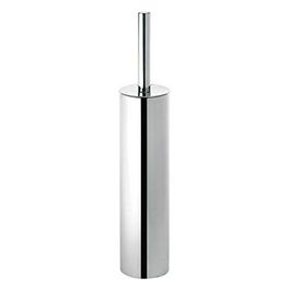 Scopino/Portascopino Edera Plus Cromato Metallo 40x7,5x8 Cm