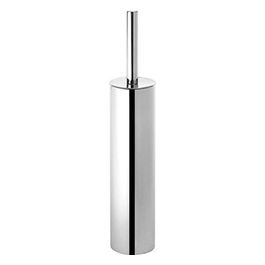 Scopino/Portascopino Edera Plus Cromato Metallo 40x7,5x7,5 Cm