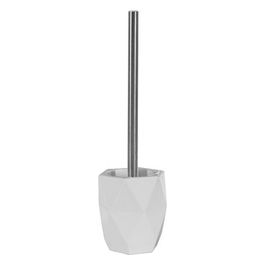 Scopino/Portascopino Dalia Bianco Ceramica 38x12,5x12,5 Cm