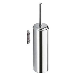 Scopino/Portascopino Ascot Cromato Metallo 38x8,5x8,5 Cm