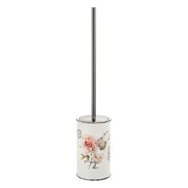 Scopino/Portascopino Clothilde Bianco Ceramica 46x9,6x9,6 Cm
