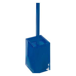 Scopino/Portascopino Rainbow Blu Resina 37,5x9,8x9,8 Cm