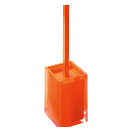 Scopino/Portascopino Rainbow Arancio Resina 37,5x9,8x9,8 Cm